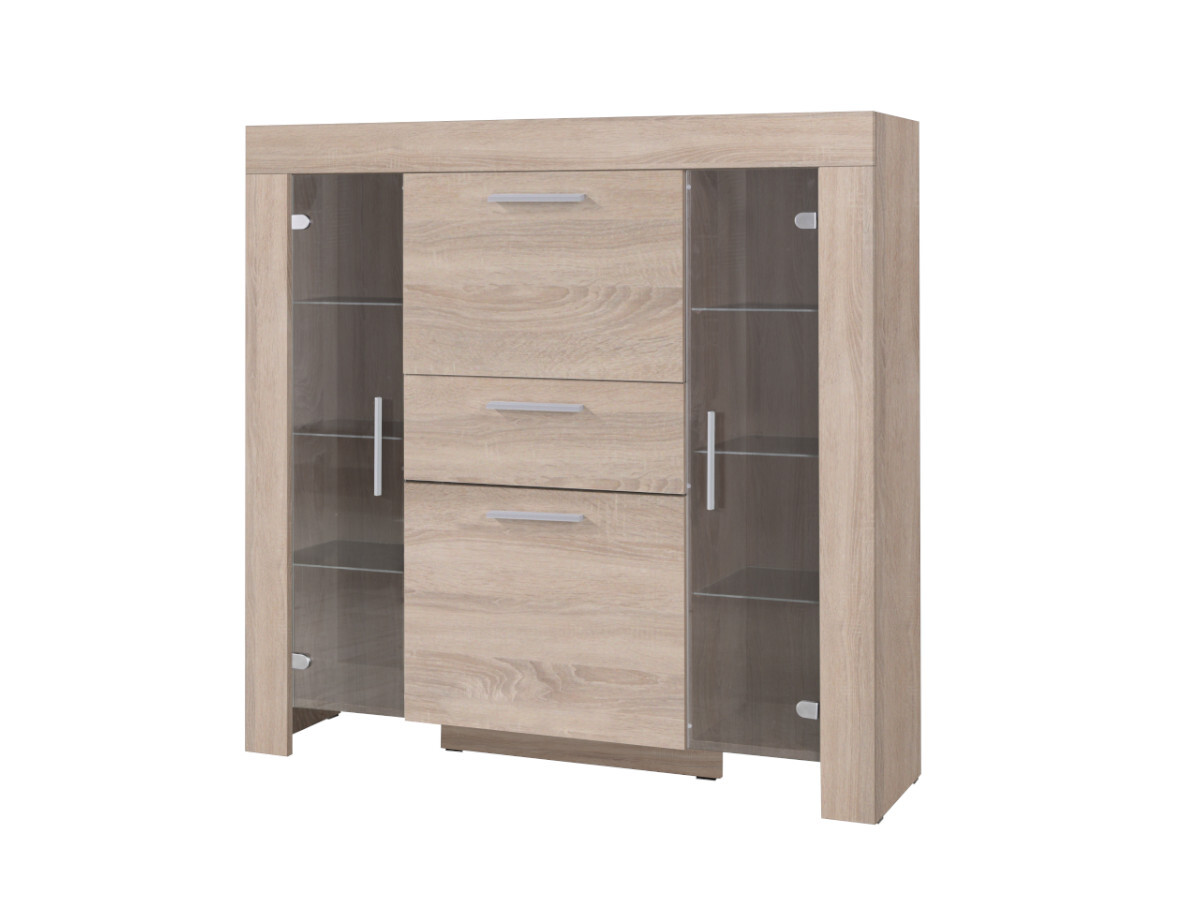 Schrank 130 cm Hellbraun YANG JCR07