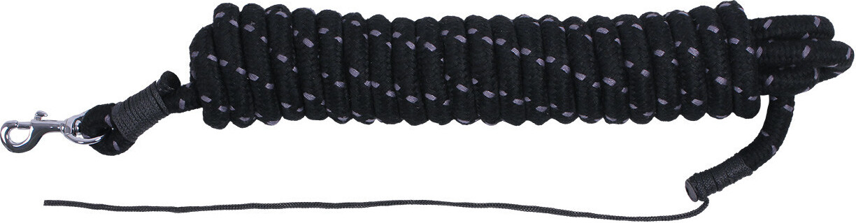 QHP Bodenseil Longrope Bodenarbeitsseil 4,20m Schwarz, QHP17_Gr.:14mm NEW-55698