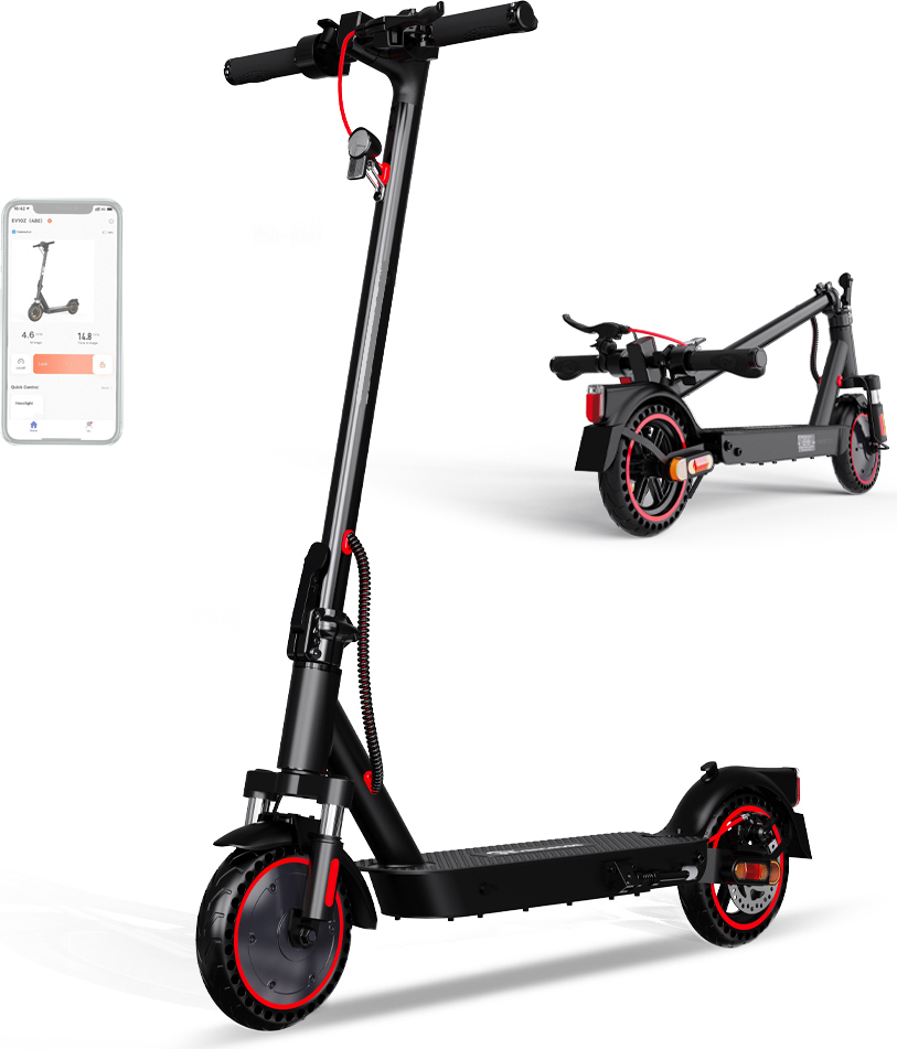 RCB 8.5 Zoll E Scooter mit Straßenzulassung Max.30km Doppelstoßdämpfer 20km/h 7.8Ah