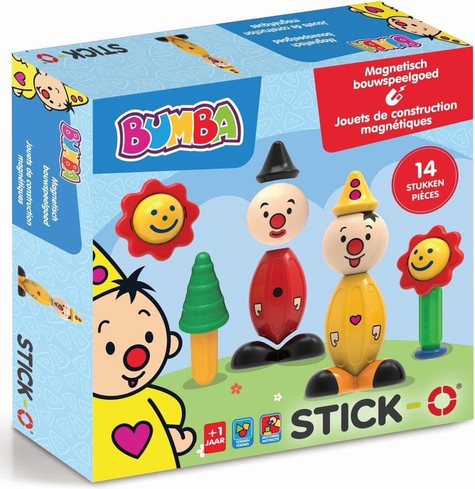 Stick-O magnetisches Spielzeug Bumba Bauset 14-teilig Kleinkinder Jungen Mädchen 1250343