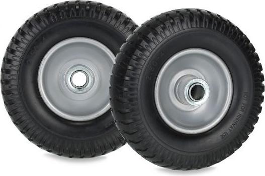 B2X Set mit 2 Schubkarrenrädern 2,50-4