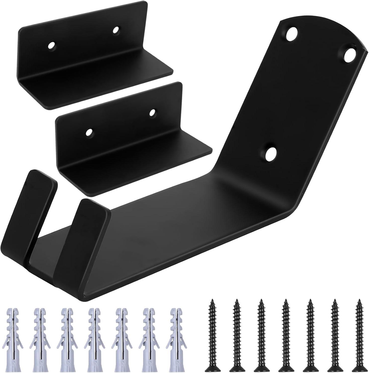 Merkloos Fahrradträger Fahrrad-Wandhalterung, 3-in-1, Fahrrad-Wandhaken, Fahrrad-Wandhalterung, Fahrrad-Wandhalterung zum Aufhängen von Fahrrädern + 2 Halterun