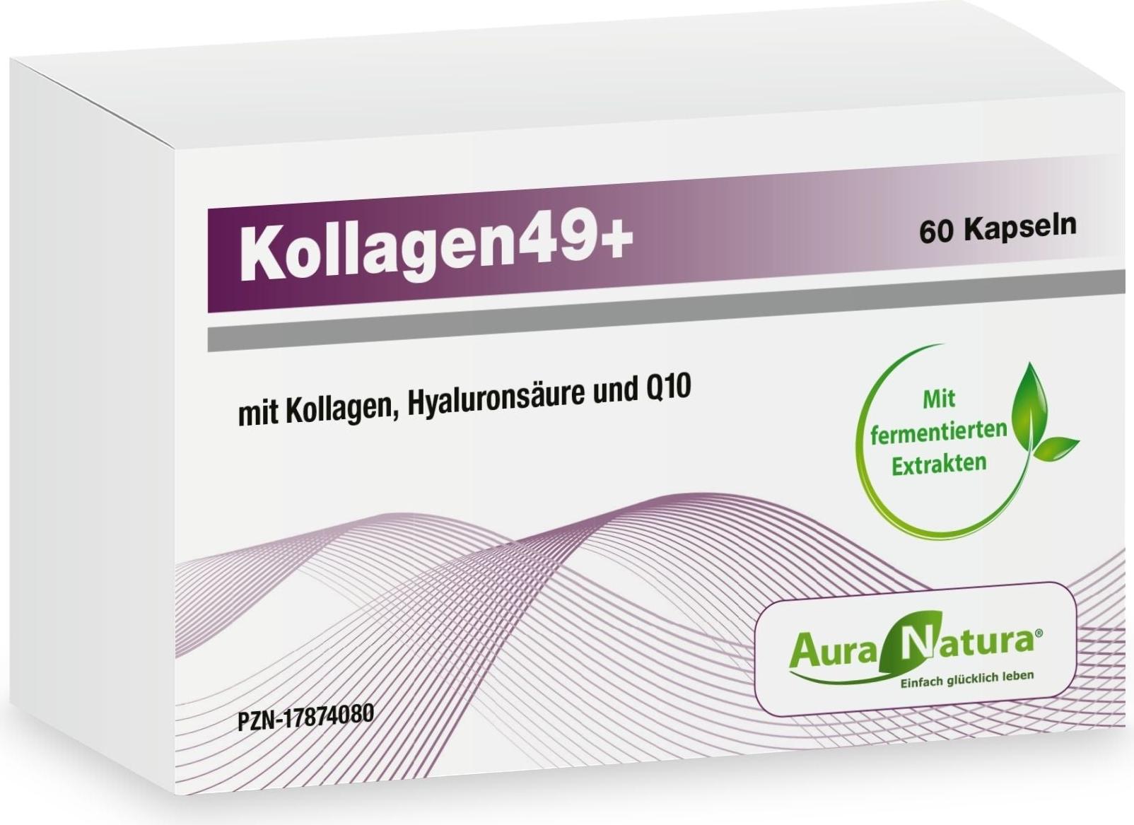 Kollagen49+ Komplex von Aura Natura® - für Haut, Gelenke & Anti-Aging