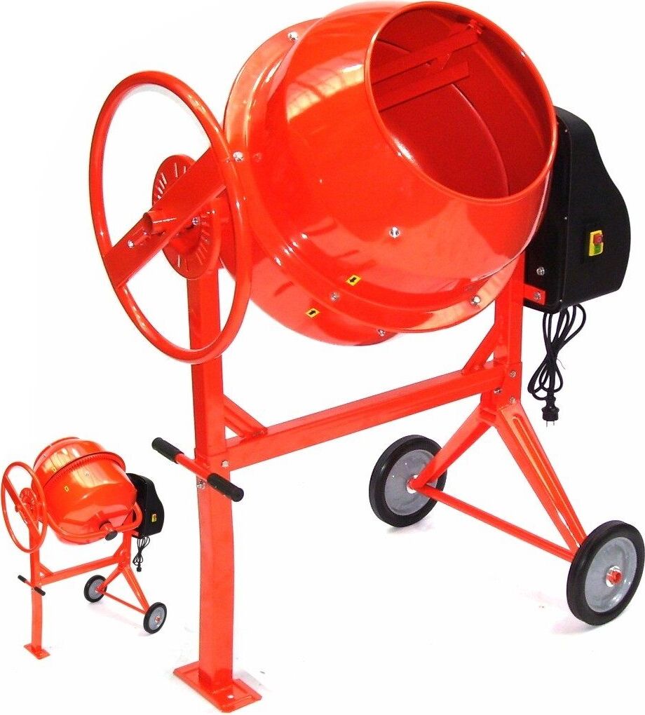 Apex Betonmischer 140L Betonmischmaschine 55447 Mörtel Mischmaschine Zementmischer