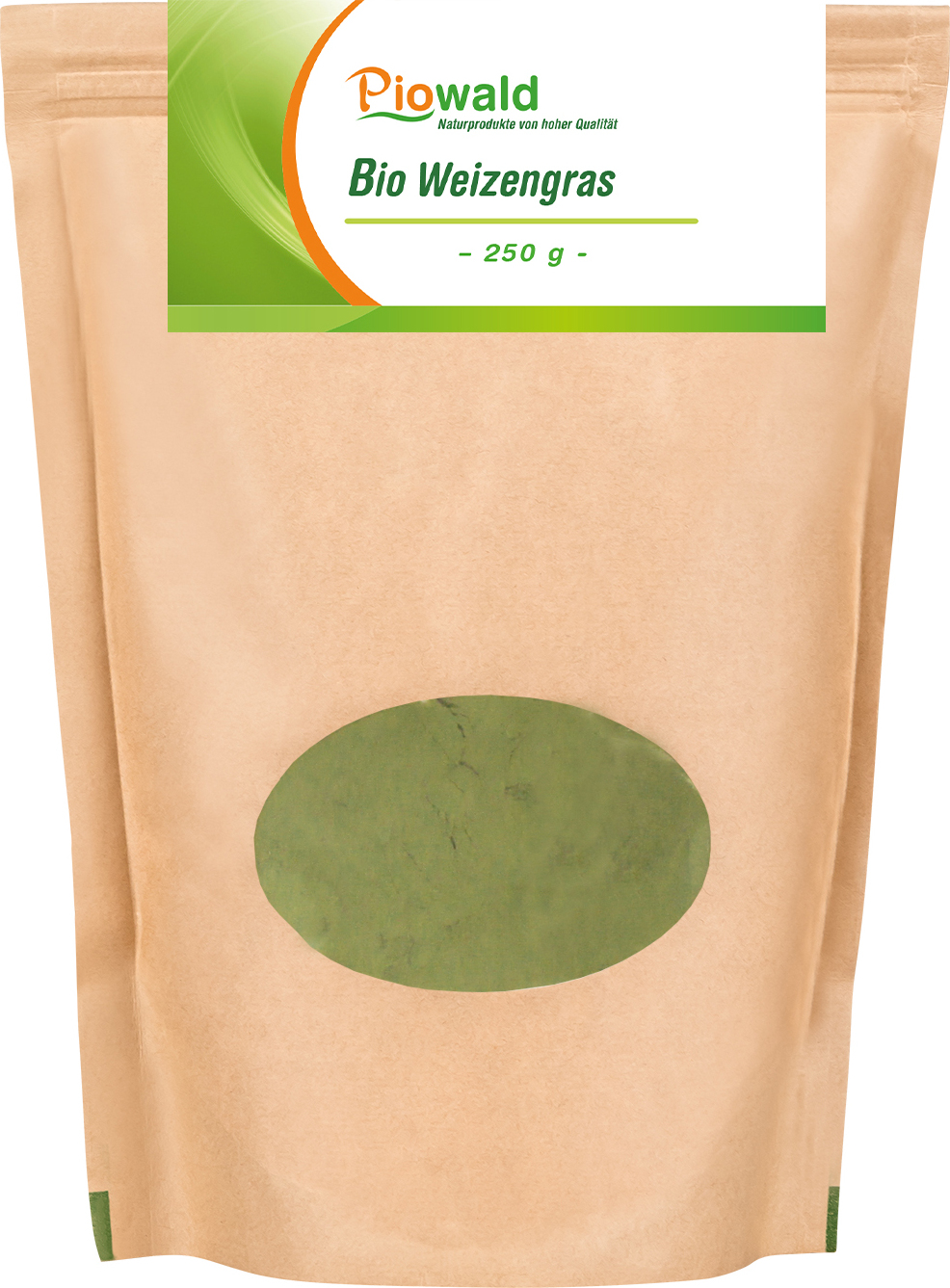 Piowald Weizengras - 250g Pulver A-4231-BIO