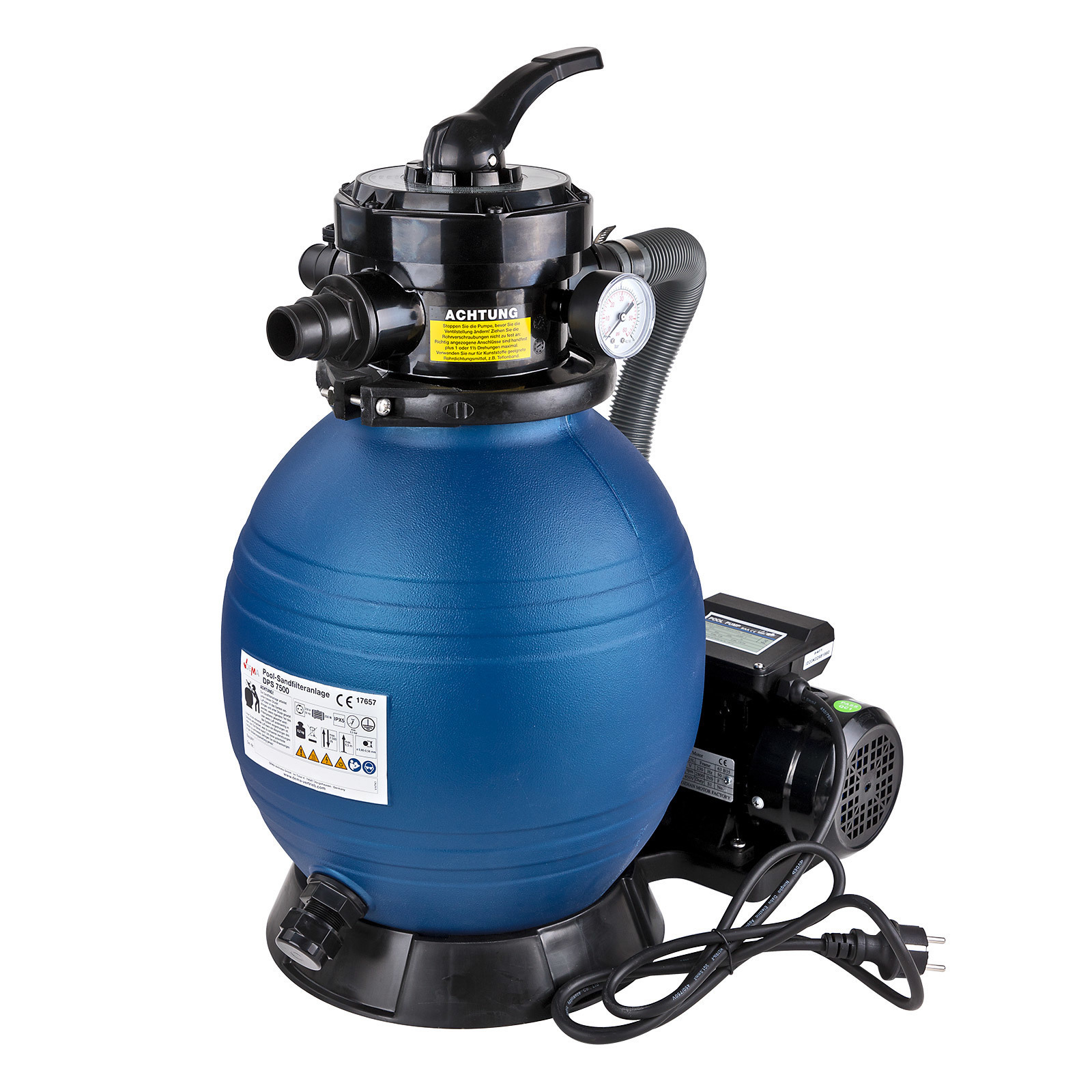 DEMA Pool Swimmingpool - Sandfilteranlage Filteranlage Filter Sandfilter 7500 L/Std. 17657