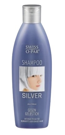 Šampón Swiss-o-Par Silver 250ml - Kozmetika na vlasy s extraktom z bieleho čaju, určená pre starostlivosť o blond a šedé vlasy. Ideálna na každodenné použitie.