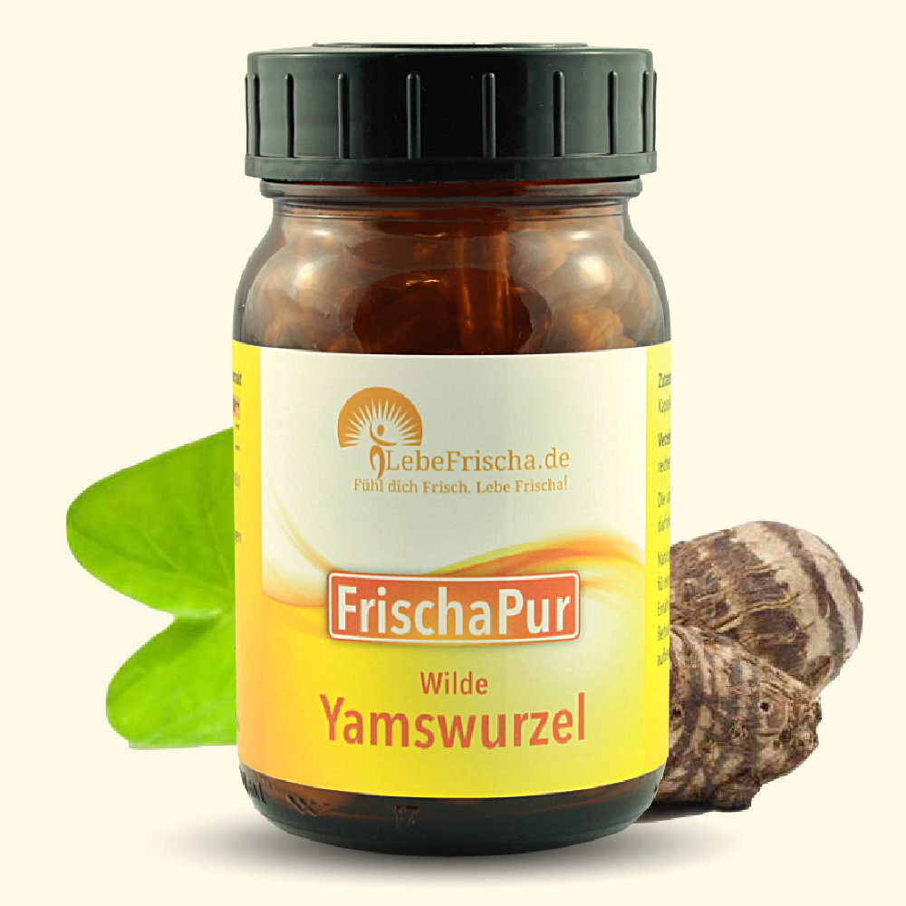LebeFrischa Wilde Yamswurzel Extrakt 120 Kapseln hochdosiert Wild Yam LF1019