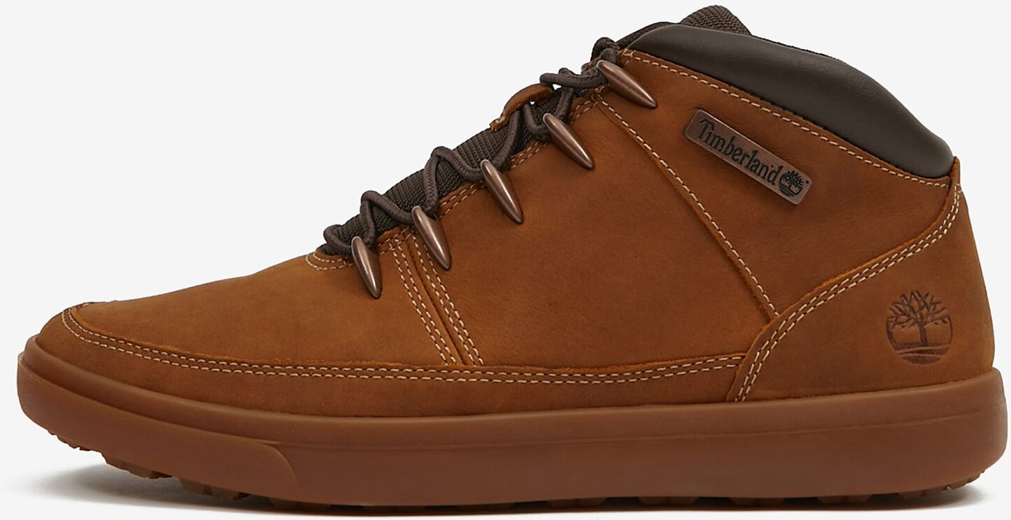 Hnedé pánske členkové kožené topánky Timberland Ashwood Park Sprint Hiker - 43