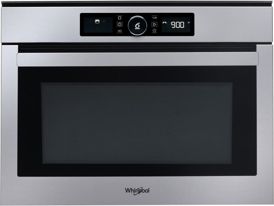 Whirlpool AMW 508/IX Vstavaná mikrovlnná rúra s grilom, 40 l, 900 W, oceľ