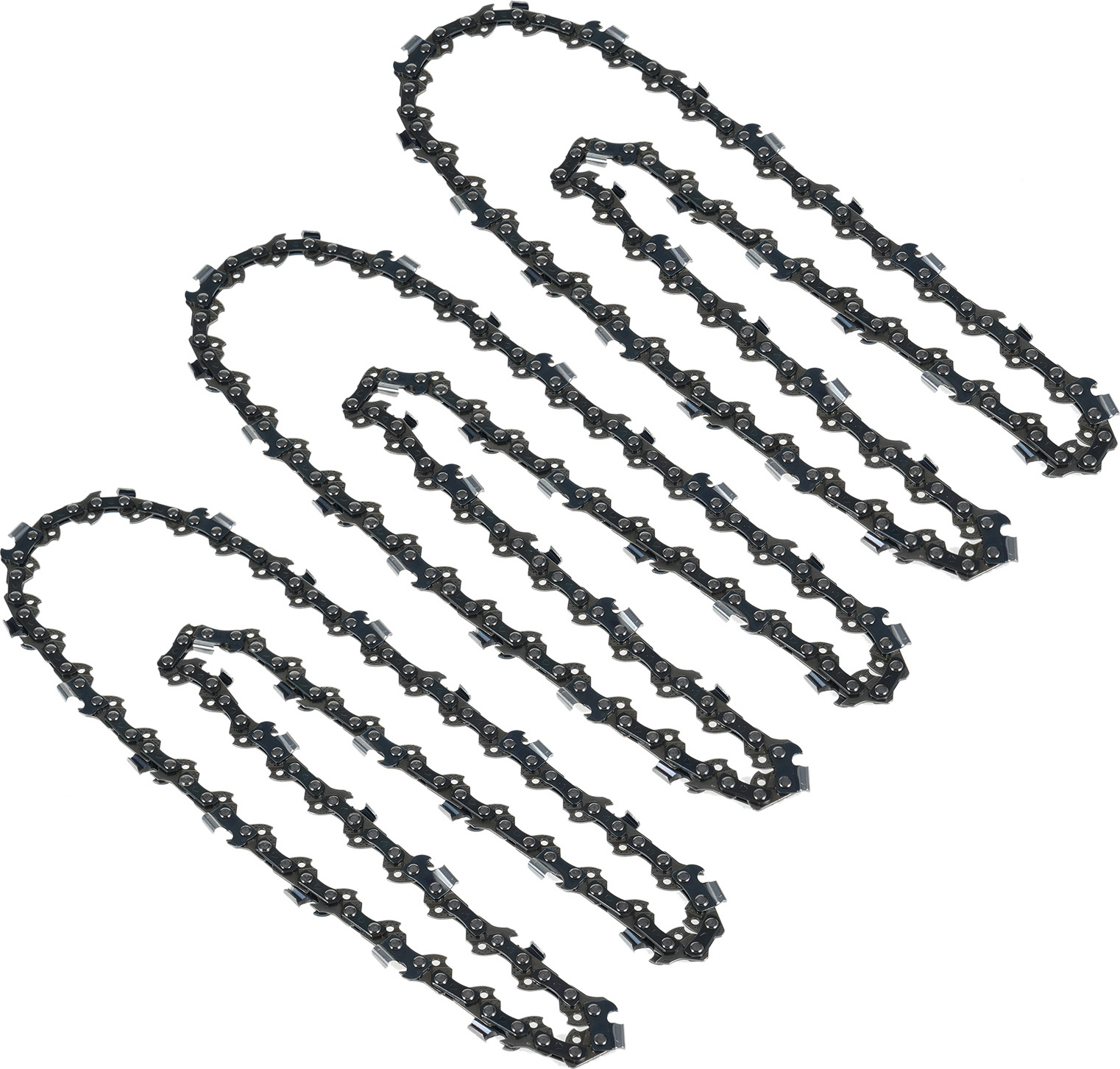 Aibecy 3* Einfach zu montierende Ersatz-Kettensaegekette 3/8LP-16 Zoll (56 Knoten / 28 Messer, abgerundete Ecken 0,05 Zoll/1,3 mm) Kettensaegekette
