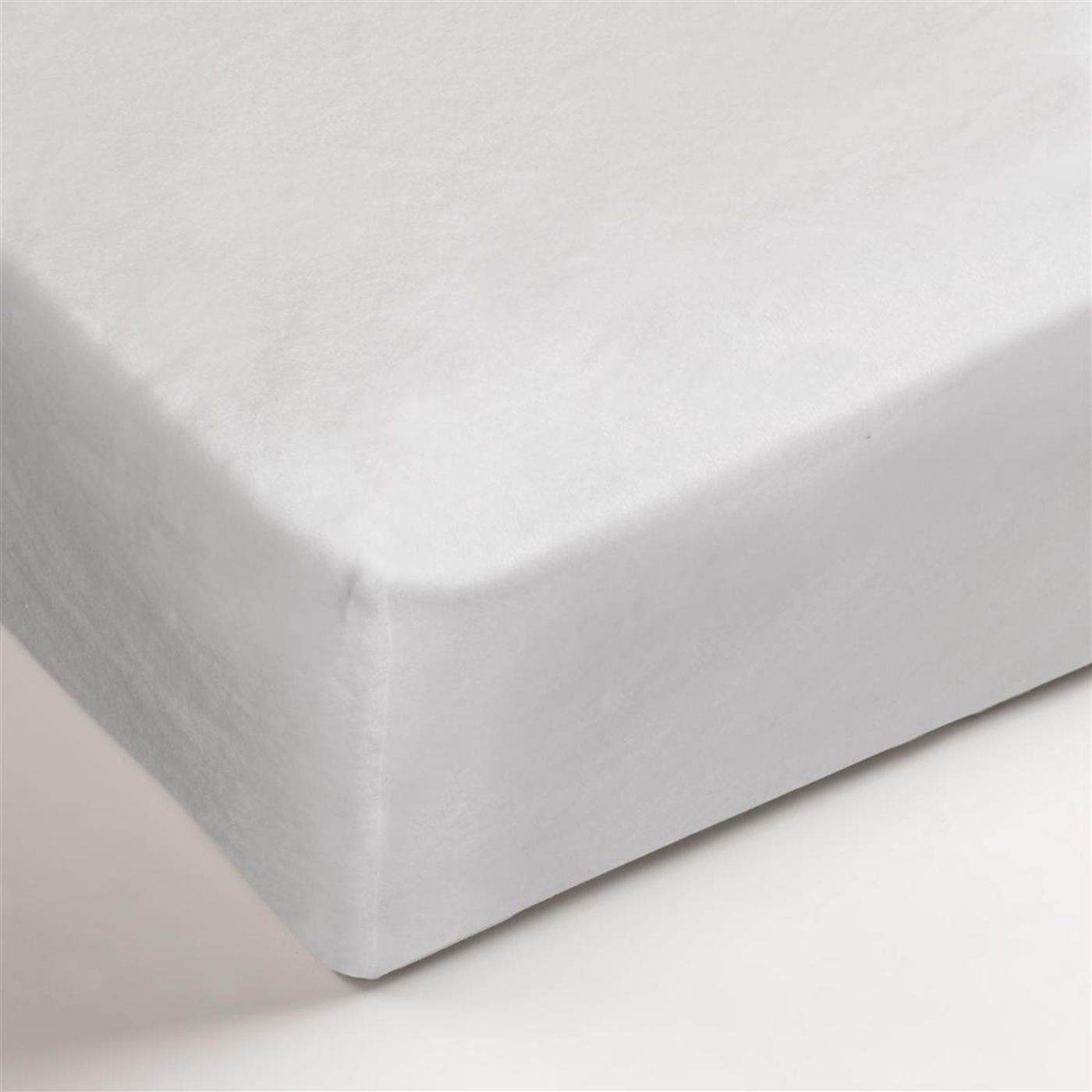 Beddinhouse Baumwolle, Polyester Matratzenauflage Molton Str White 090/100X200/220 90 x 200/210/220 cm Steghöhe: 40 cm 1 Moltonauflage Weiß