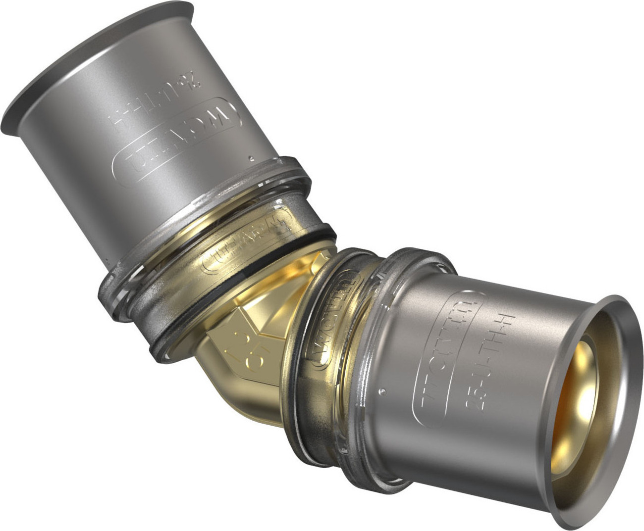 Wavin Tigris M5 Winkel 40mm, 45 Grad 4066000