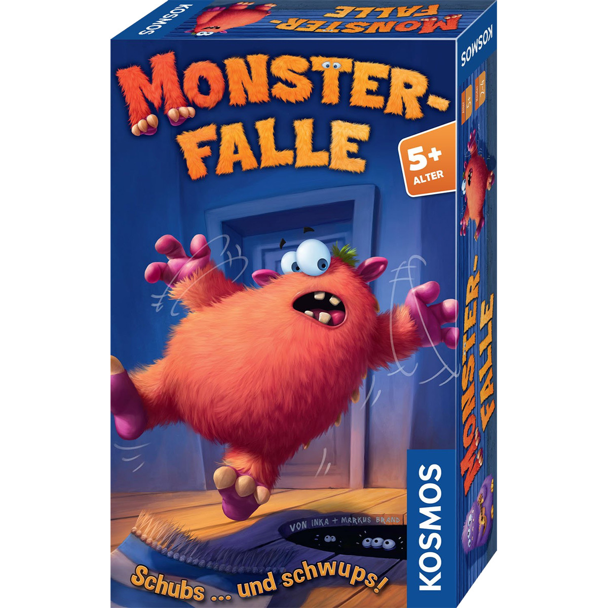 Kosmos Piège à Monstres – Jeu Coopératif Pour Enfants 5 Ans+, 2 à 4 Joueurs – Format Voyage, Petit Cadeau Anniversaire