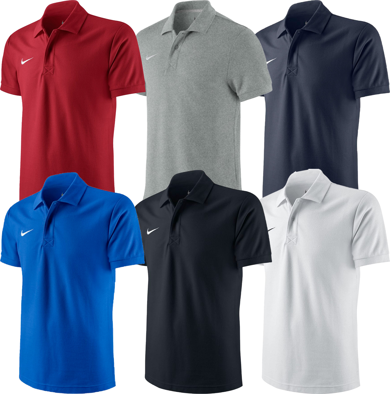 Nike Boys' Nike Football Polo Jungen-Fußball T-Shirts - black or grey, Größe Nike:XL 456000-050-KS-217-Grau-XL (158-170)