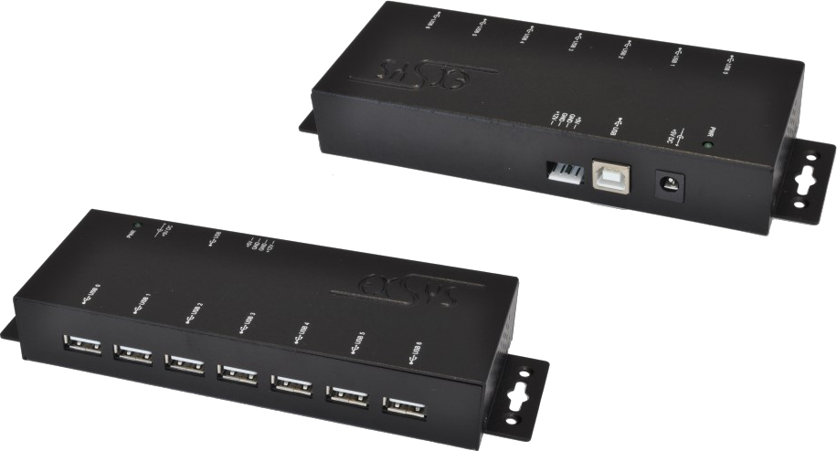 EXSYS EX-1178S Rozbočovač USB 2.0 480 Mbit/s čierny (EX-1178S)