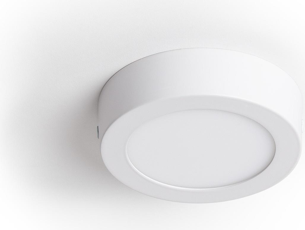 LEDKIA LED-Deckenleuchte 6W Rund Superslim CCT Wählbar Ø110 mm Wählbar (Warm-Neutral-Kalt)