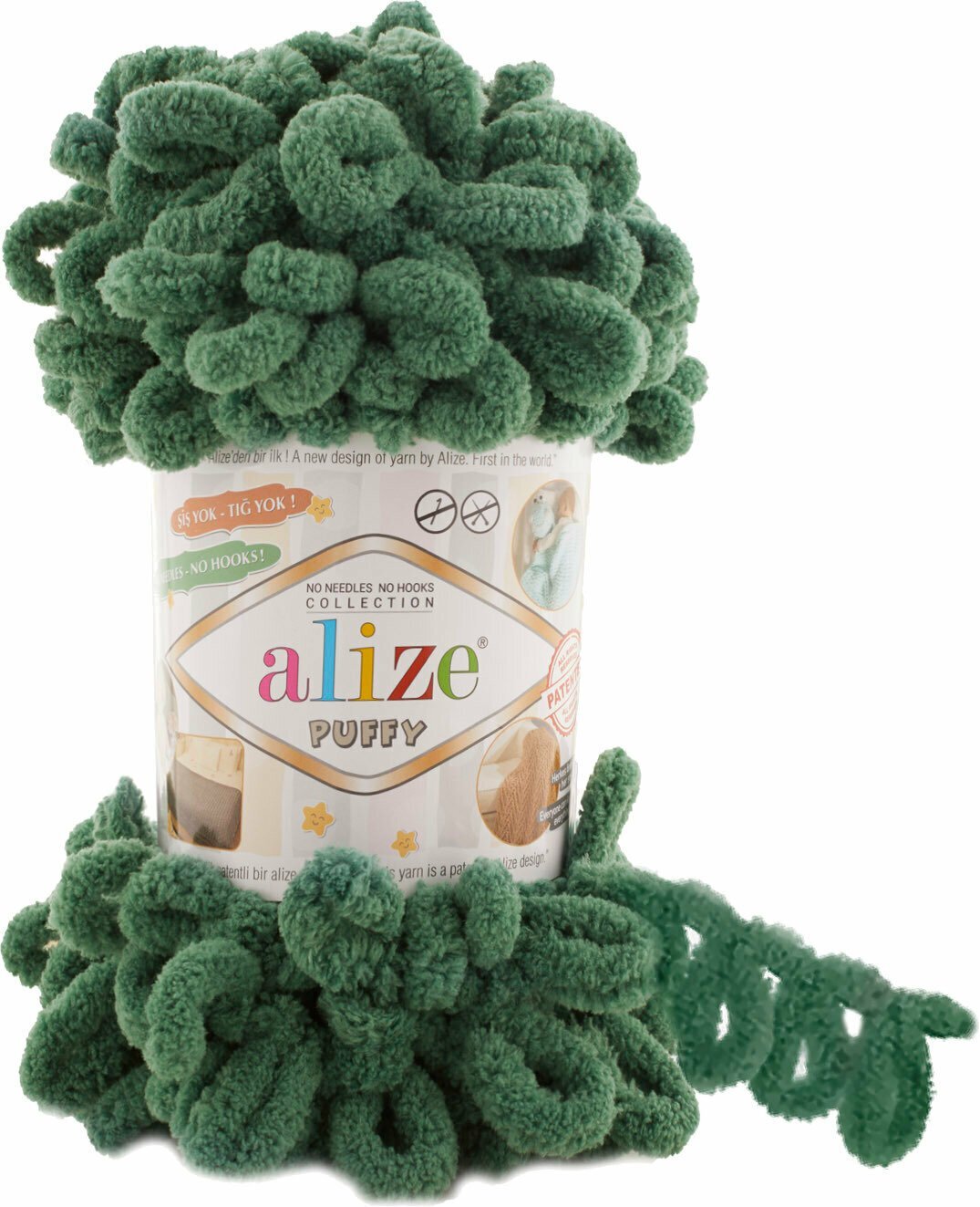 Alize Puffy (100g/9m) 532 vert Laines