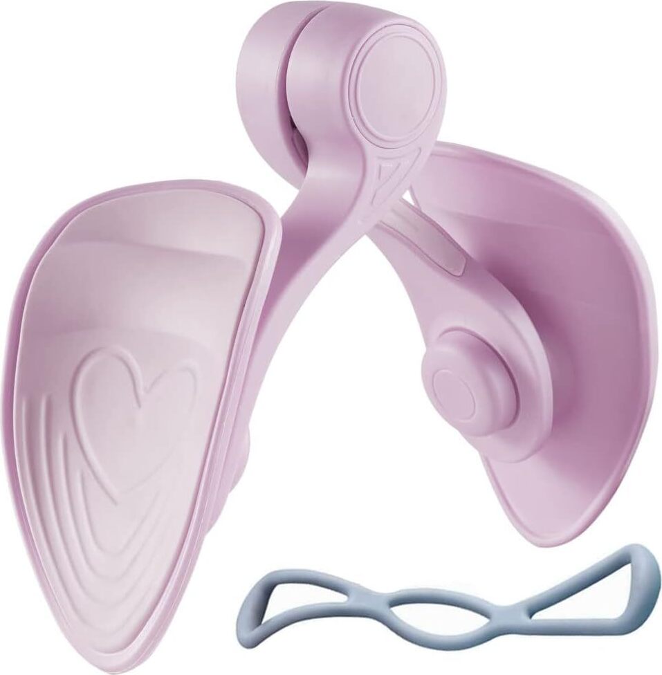 BundiGlassware Thigh Trainer Pelvic Floor Trainer Hip Trainer Thigh Master for Women Men Leg Trainer Butt Leg Press Thigh Pelvic Floor Training Arm Back Training Device for Home Gym Yoga FZZ-0727-KAAMZON4