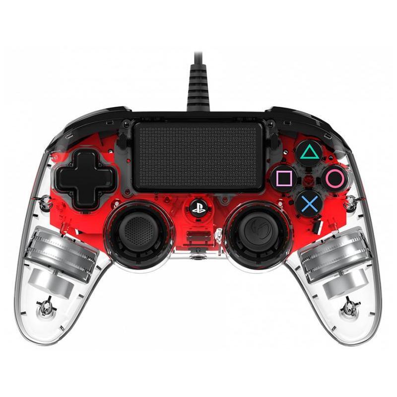 Ovládač Nacon PS4 Light Edition Red