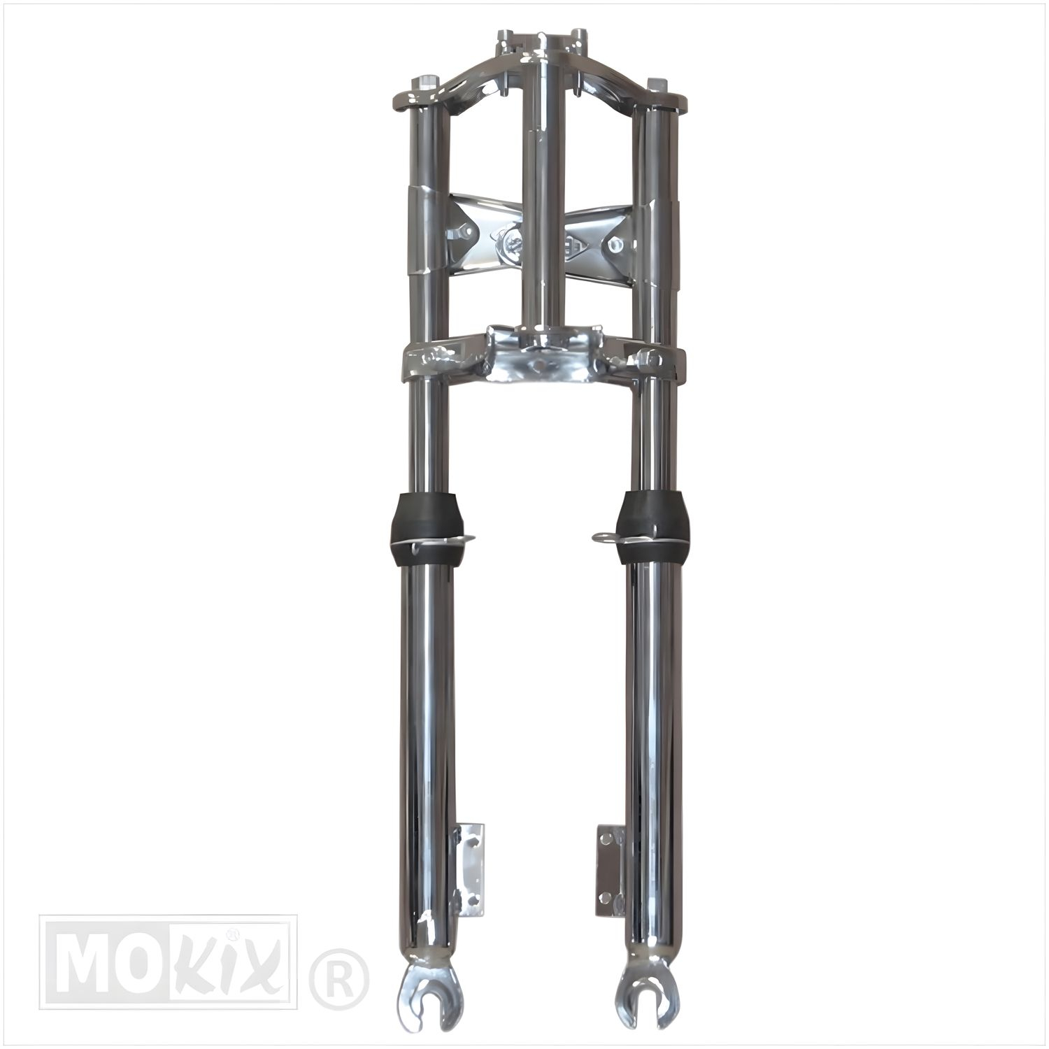 Gabel - Telegabel - Federgabel EBR, chrom, für Puch Maxi F87657