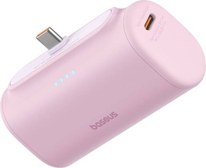 Powerbank Baseus Compact Usb-C 5000Mah, 20W (Róowy) 359519
