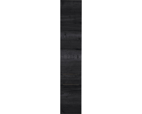 Hochschrank Sanox Straight BxHxT 35 x 160 cm x 35 cm Frontfarbe black oak 84100349