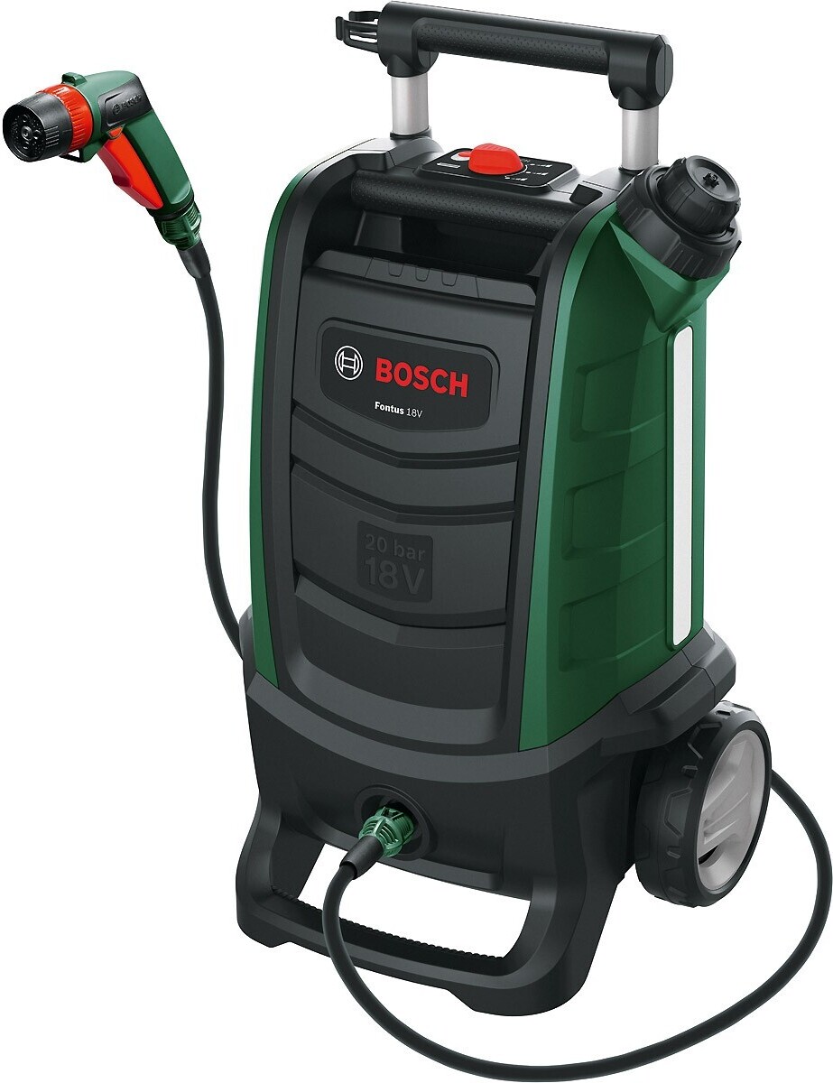 Bosch Akku-Reinigungsgeräte für den Außenbereich Fontus 18V