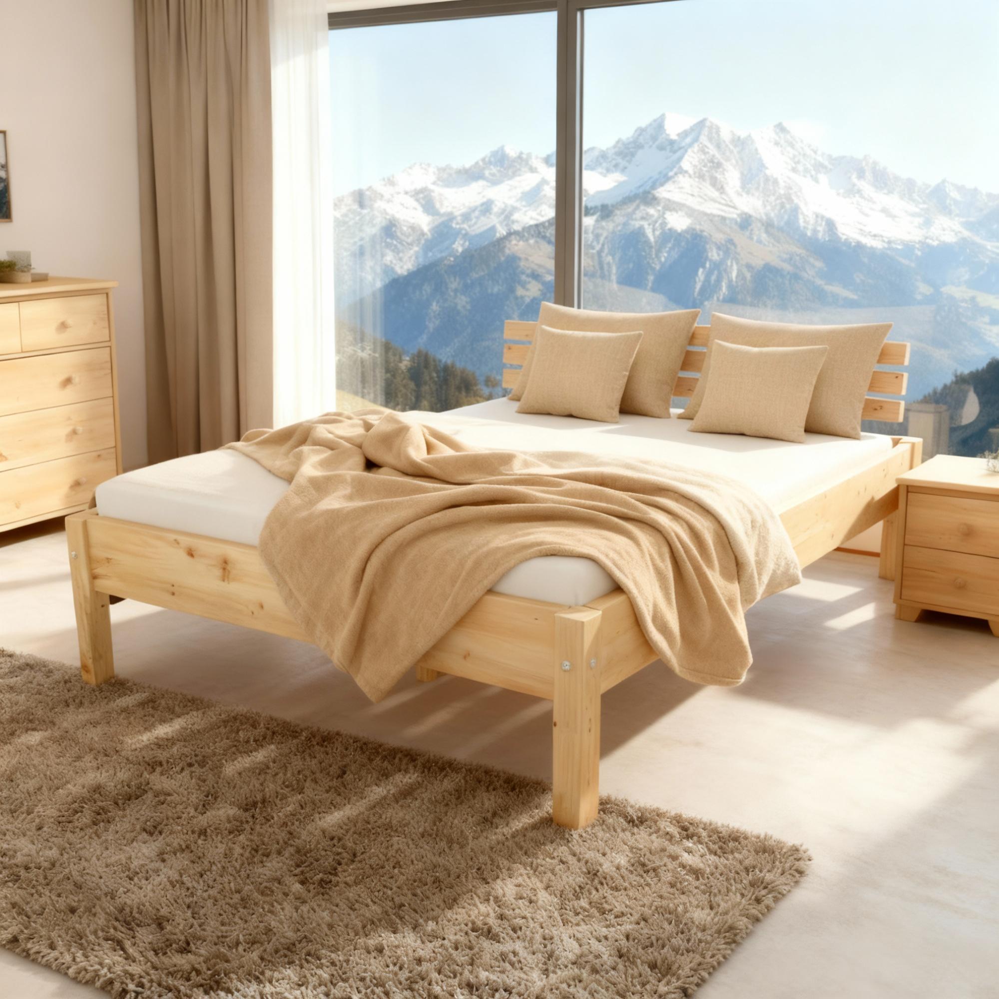 Zirbenbett (Zirbe) "Zirben-Liesl" 70 200