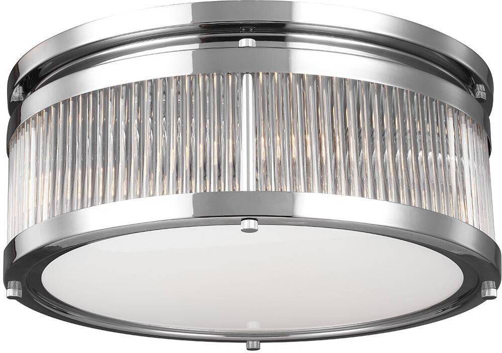 Elstead Lighting Elstead Paulson LED Deckenleuchte G9 4-fach Chrom IP44 FE-PAULSON-F-M