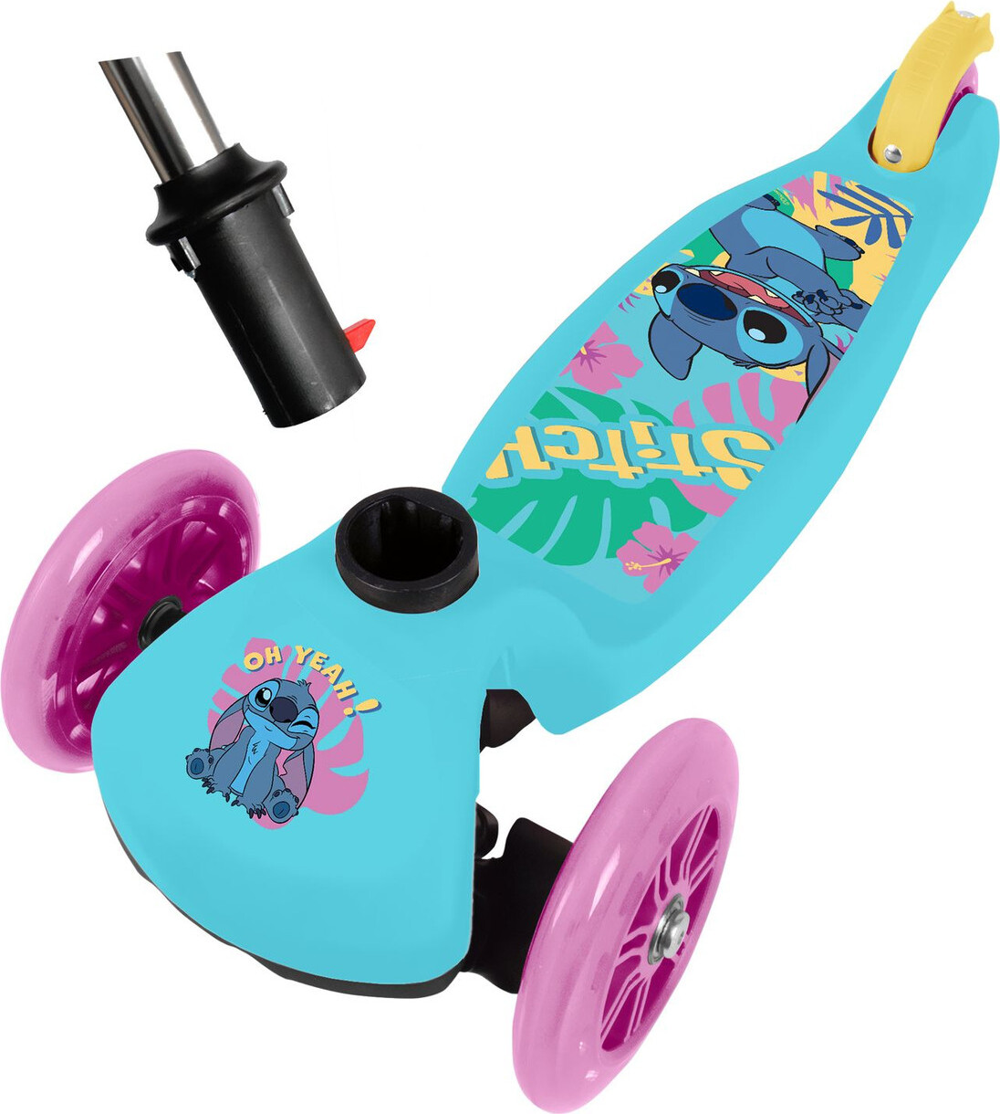 Seven Polska Lilo & Stitch Dreirädriger Scooter - Mehrfarbig 59349