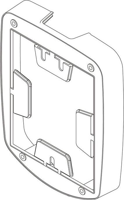Gfs Abstandhalter groß, 32 mm Abstandhalter für e-Cover Kunststoff 400008