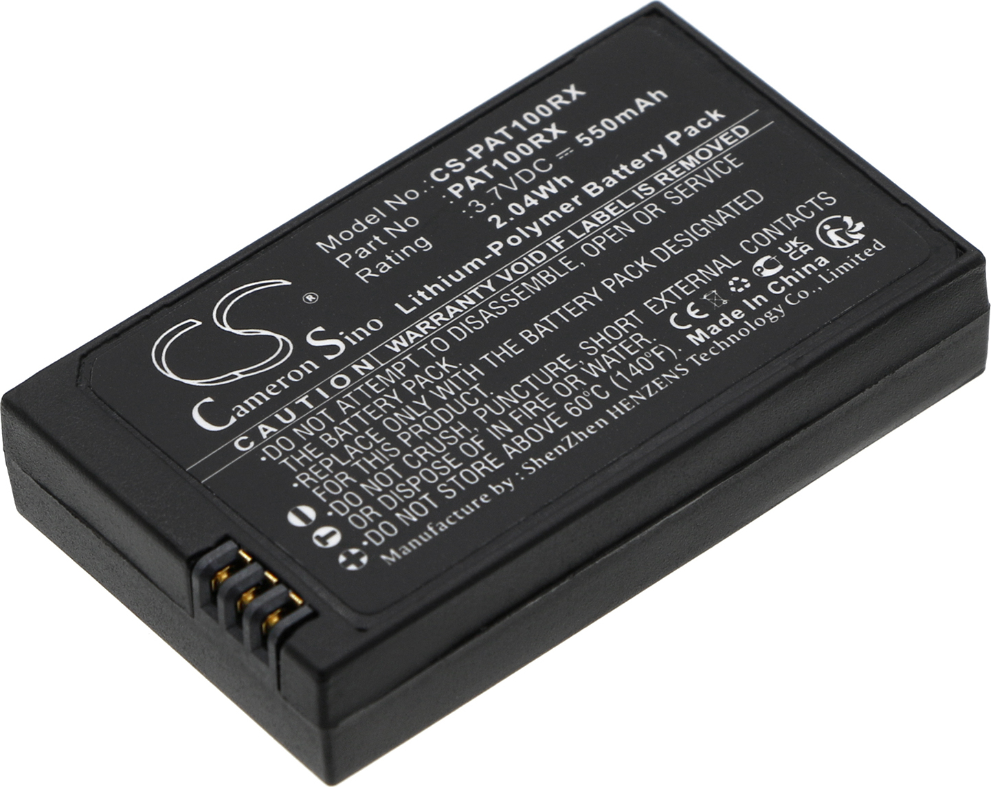 TECHTEK Akku Kompatibel mit [Parrot] Jumping sumo, Mini Drone, MiniDrone Jumping Sumo, MiniDrone Rolling Spider, Minidrones 3, Rolling Spider Ersetzt PF070238