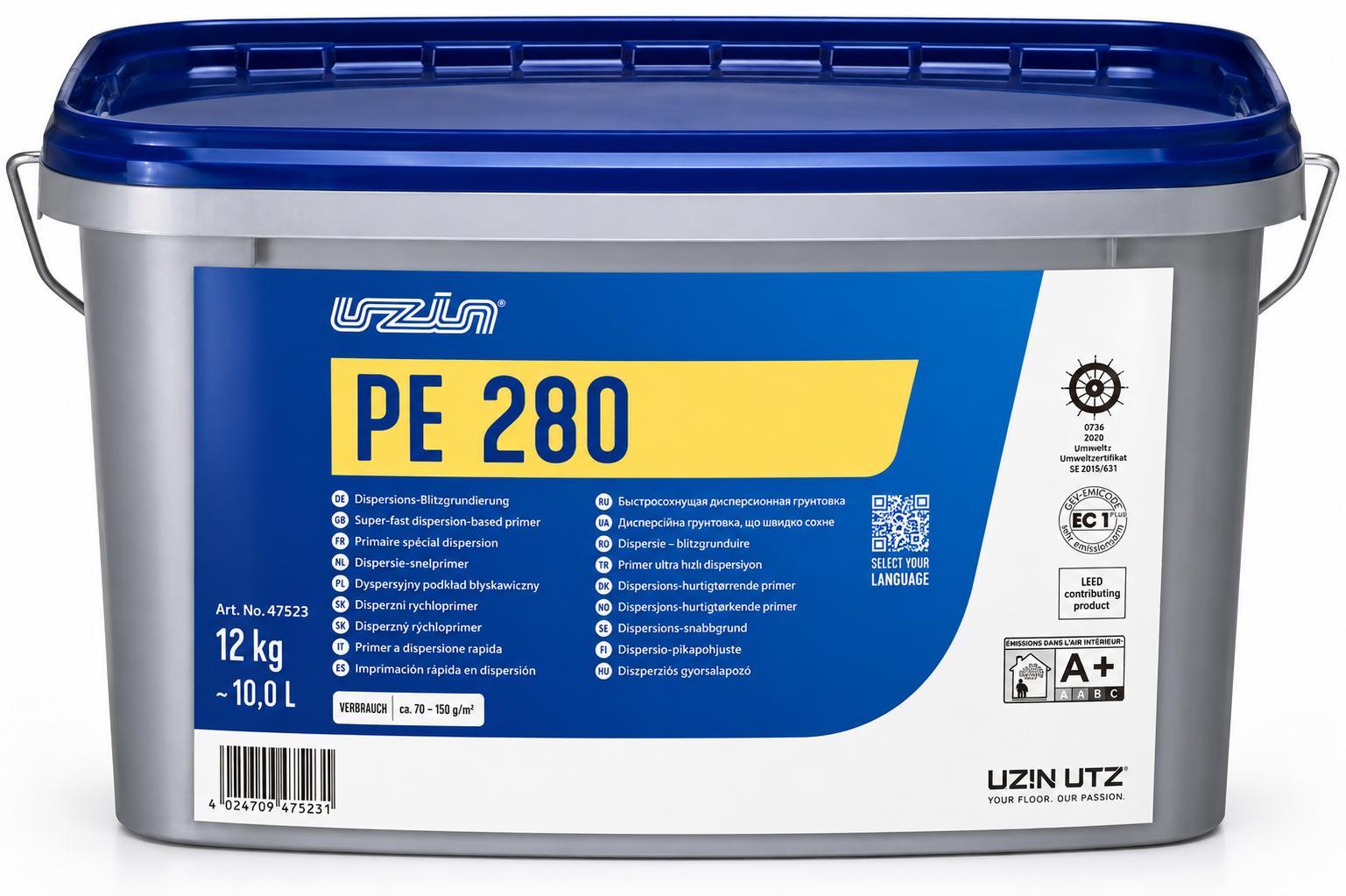 Uzin Utz Aktiengesellschaft Uzin PE 280 Blitzgrundierung 12kg Grundierung für glatte Untergründe NEW-9959