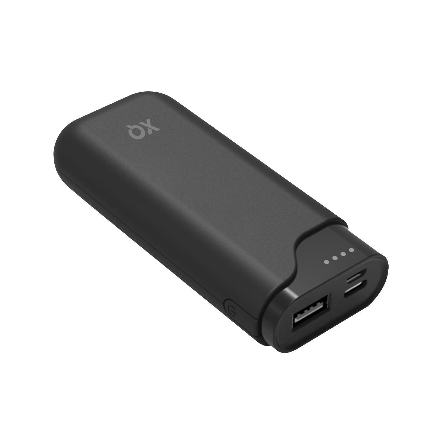 XQISIT Premium Powerbank 5000 mAh - čierna