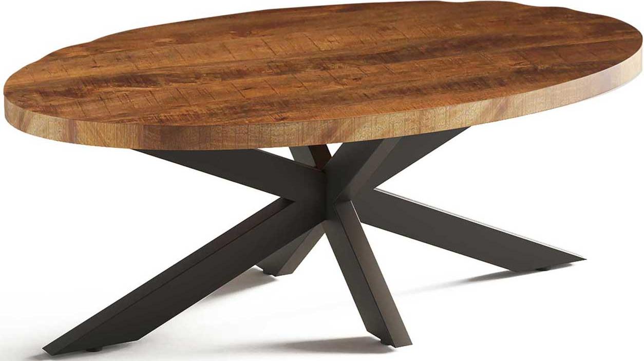 ROUSSEAU Couchtisch Madeira | 130 x 70 x 45 | Mangolienholz-Design 3305-1