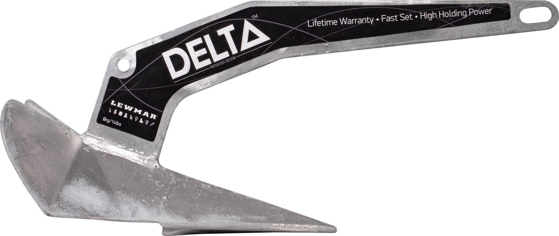 Lewmar Delta-Anker, Schiffslänge:12 m 0057410