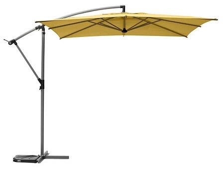 Northix Ampelschirm 2,5 x 2,5 m, wasserabweisendes Material, 360° drehbar