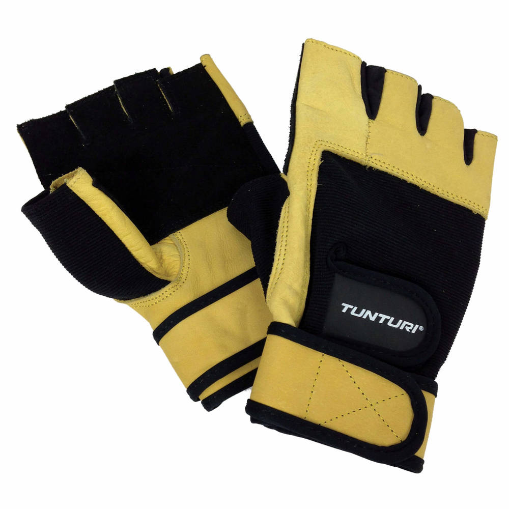 Tunturi High Impact - Fitnesshandschuhe - Fitnesshandschuhe - Sporthandschuhe - Leder - Größe XXL 14TUSFU259