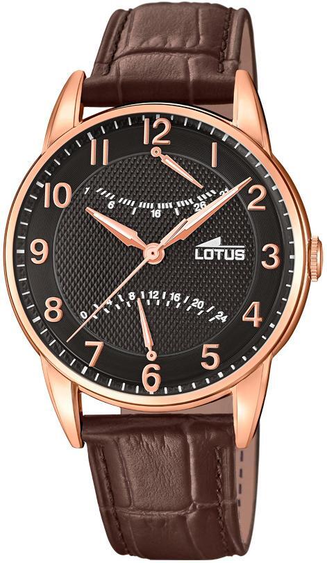 Festina Lotus Herren Armbanduhr Lederarmband braun 18430/6