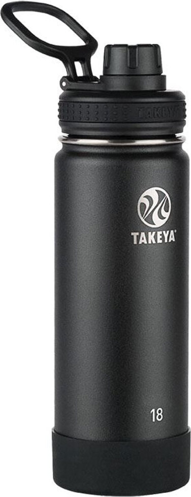 Takeya Actives Trinkflasche Mit Strohhalm – Edelstahl Isolierflasche, 24h Kalt, Auslaufsicher, BPA-frei