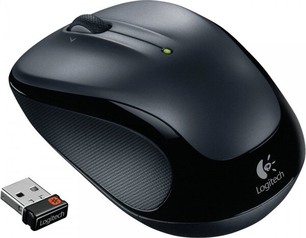 Logitech Wireless Maus M325 dunkelsilber 910-002143