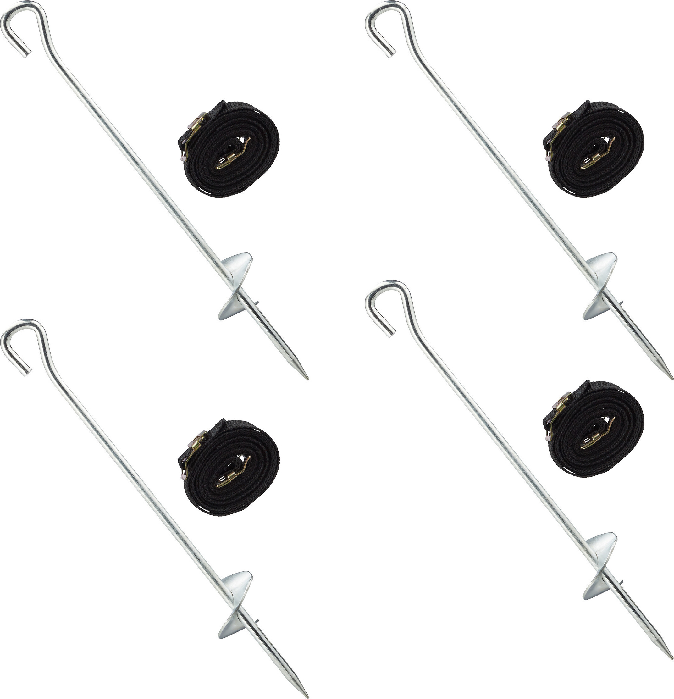 8 Millimetri Pollici Di Sicurezza A Terra Di Ancoraggio In Acciaio Zincato Vento - Foto 9