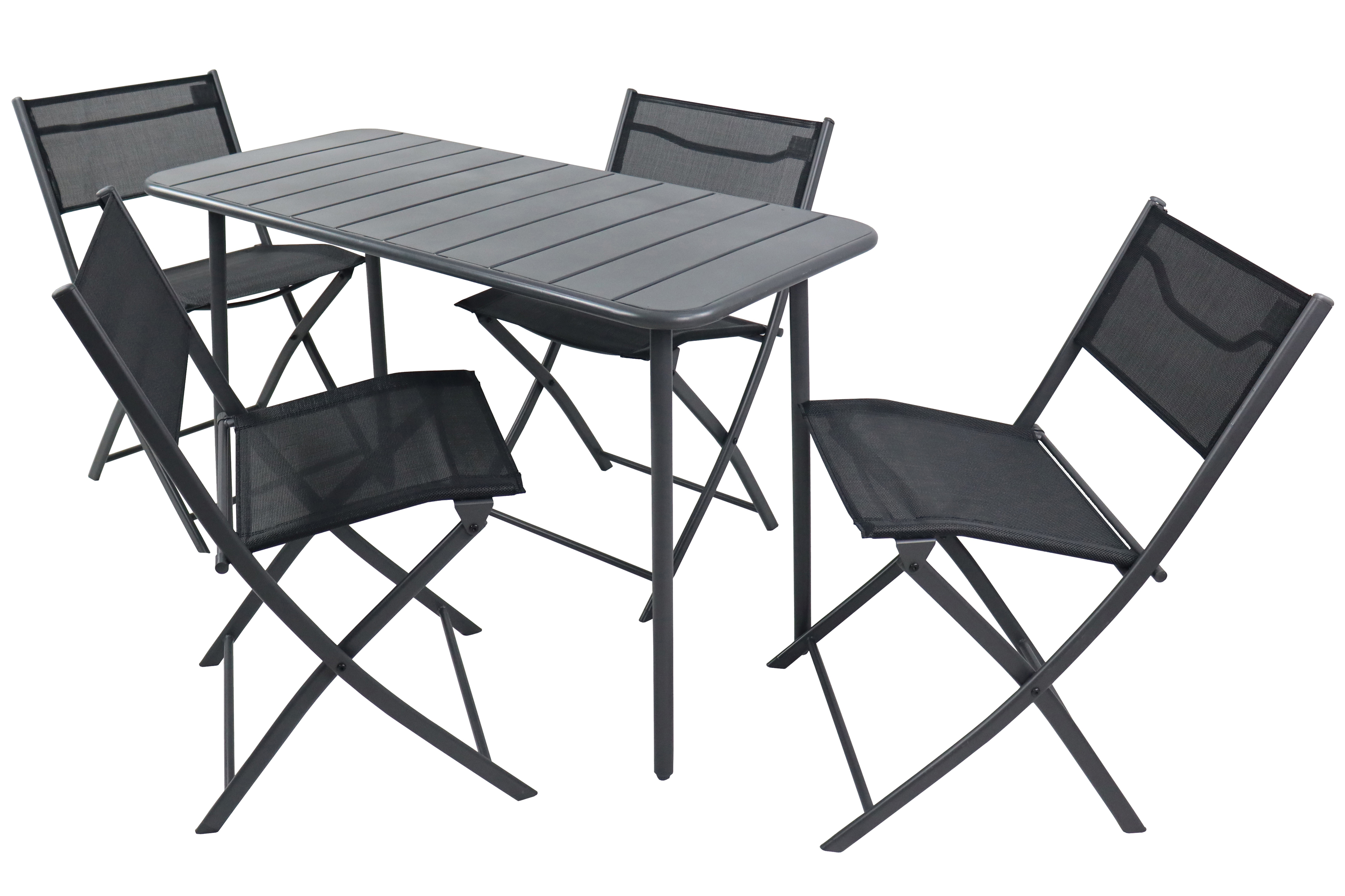 5 ks. Bistro set Balkónový set Záhradný set Sumila 110x55