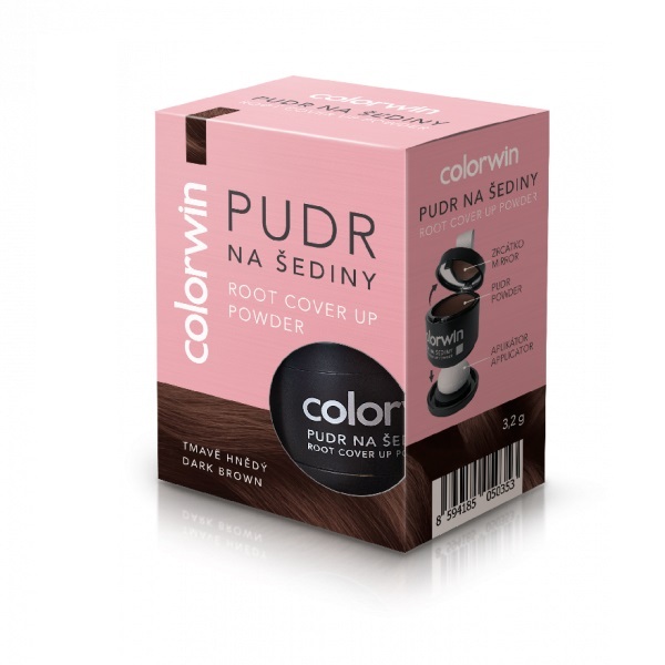 COLORWIN Root Cover Up Powder for Gray Coverage with Mirror