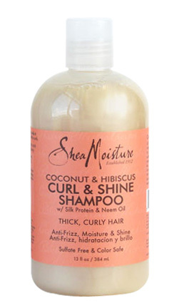 Shea Moisture Bambucké maslo Coconut &ampiscus Curl and Hibiscus Curl and Shine šampón 384ml