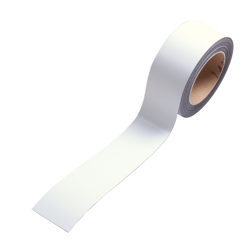 Eichner Magnetband Bandbreite 20 mm Bandlänge 10 m weiß - 9218-04035