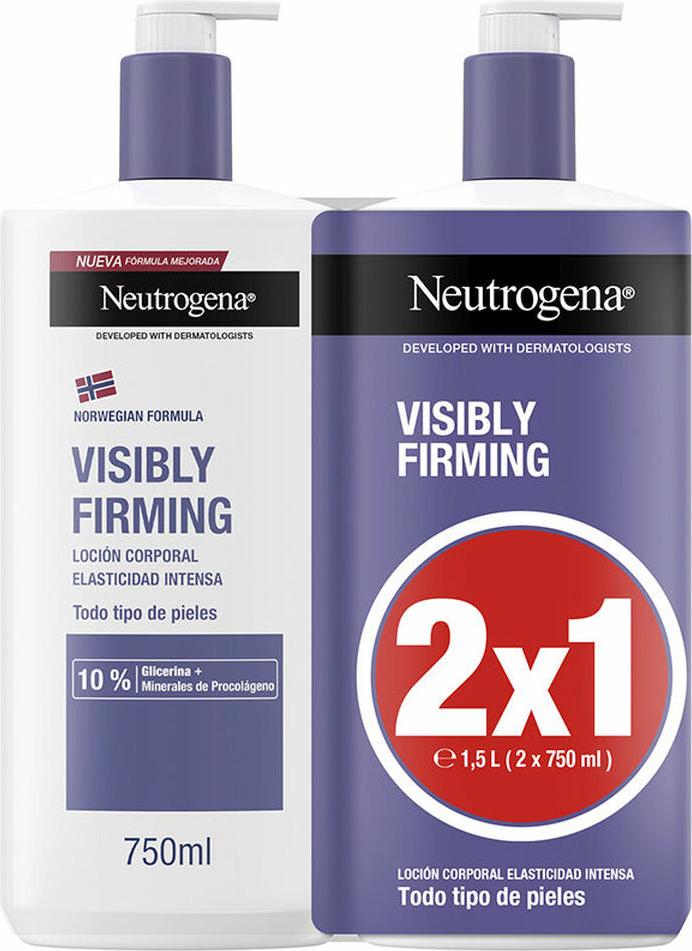 Neutrogena VISIBLY FIRMING intensive Elastizität Lotion Packung 2 x 750 ml