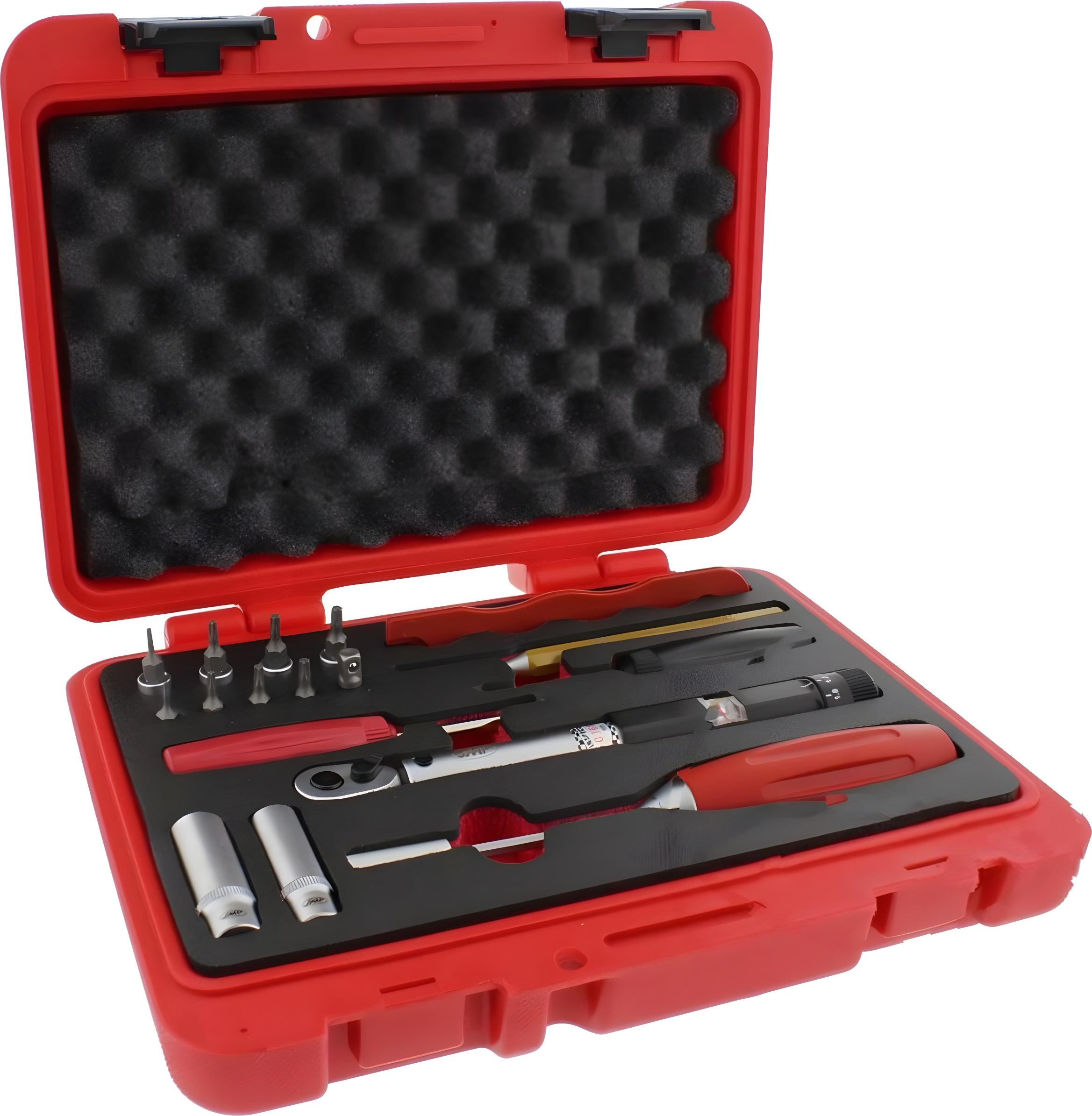 WerkzeugSatz JMP Reifendruckkontrollsystem 17-teilig 611.00.40