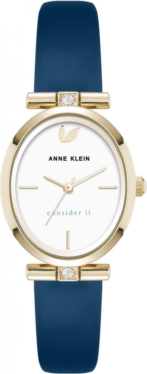 Anne Klein AK-5154SVBL modré hodinky